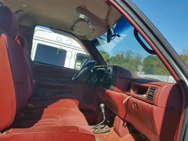 1B7MF3653RS670275 - 1994 DODGE RAM 3500 WHITE photo 5