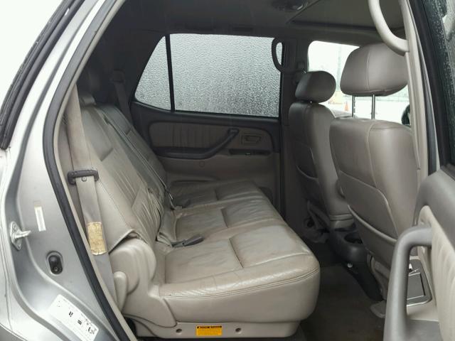 5TDBT48A73S173200 - 2003 TOYOTA SEQUOIA LI SILVER photo 6