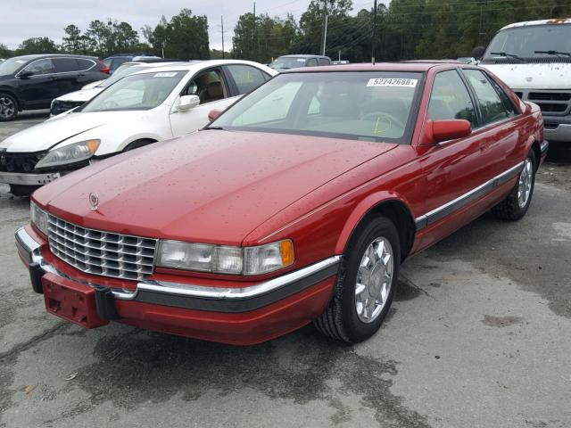 1G6KS52Y8VU805931 - 1997 CADILLAC SEVILLE SL RED photo 2