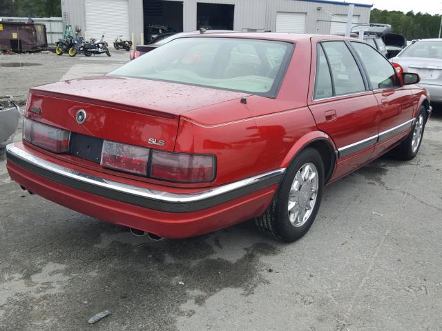 1G6KS52Y8VU805931 - 1997 CADILLAC SEVILLE SL RED photo 4