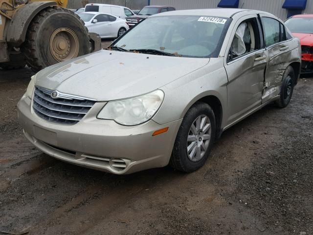 1C3LC46K28N136198 - 2008 CHRYSLER SEBRING LX GOLD photo 2