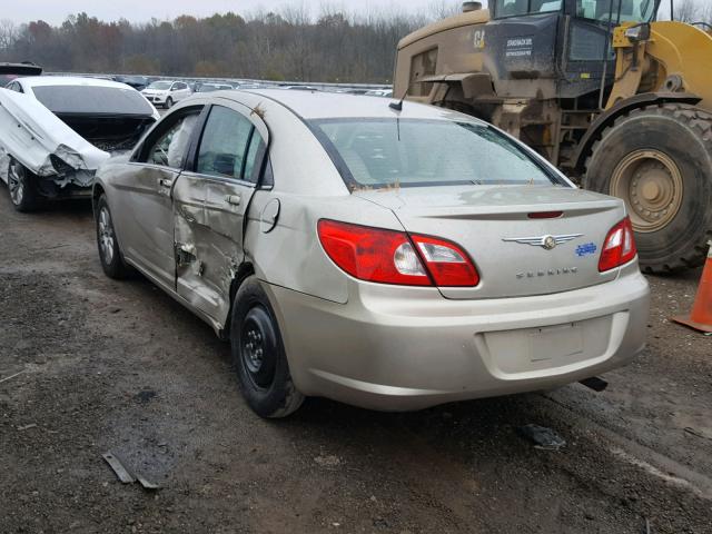 1C3LC46K28N136198 - 2008 CHRYSLER SEBRING LX GOLD photo 3