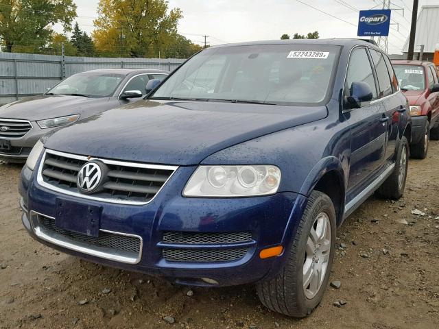 WVGZM77LX6D001769 - 2006 VOLKSWAGEN TOUAREG 4. BLUE photo 2