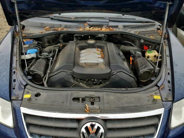 WVGZM77LX6D001769 - 2006 VOLKSWAGEN TOUAREG 4. BLUE photo 7