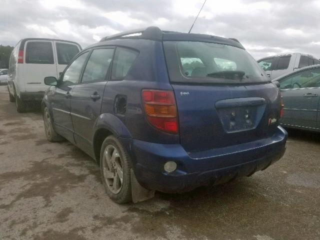 5Y2SL62803Z480370 - 2003 PONTIAC VIBE BLUE photo 3