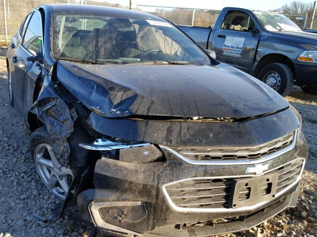 1G1ZB5STXGF213740 - 2016 CHEVROLET MALIBU LS 黑色 照片 1