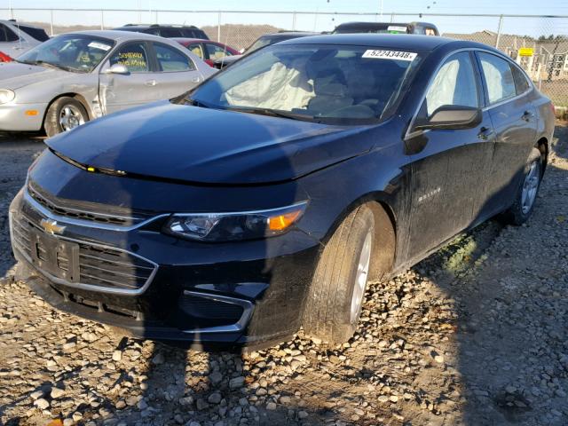 1G1ZB5STXGF213740 - 2016 CHEVROLET MALIBU LS 黑色 照片 2