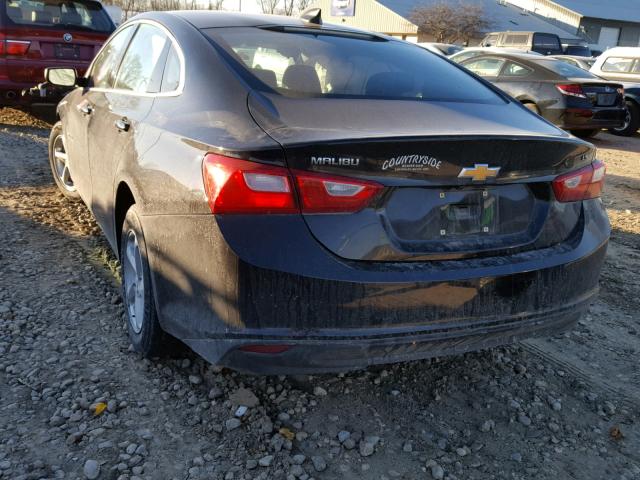 1G1ZB5STXGF213740 - 2016 CHEVROLET MALIBU LS 黑色 照片 3
