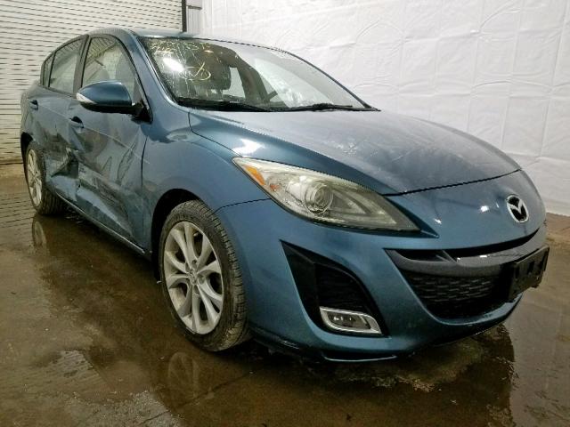 JM1BL1S6XA1156808 - 2010 MAZDA 3 S BLUE photo 1