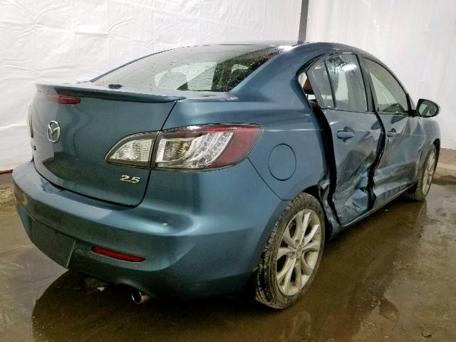 JM1BL1S6XA1156808 - 2010 MAZDA 3 S BLUE photo 4