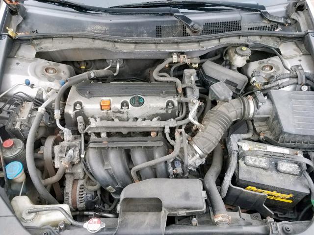 1HGCP26388A010840 - 2008 HONDA ACCORD LX SILVER photo 7