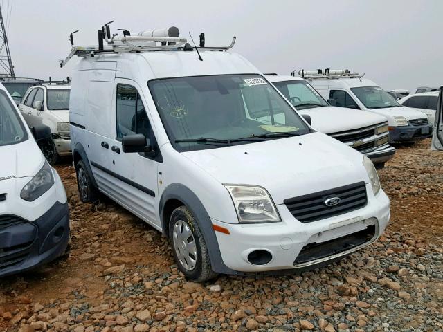 NM0LS7BN4DT135119 - 2013 FORD TRANSIT CO WHITE photo 1