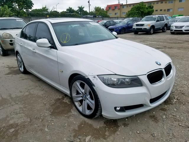 WBAPM77539NL88562 - 2009 BMW 335 I WHITE photo 1