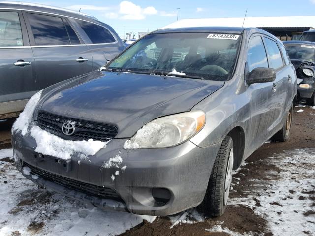 2T1KR32E57C659202 - 2007 TOYOTA COROLLA MA GRAY photo 2