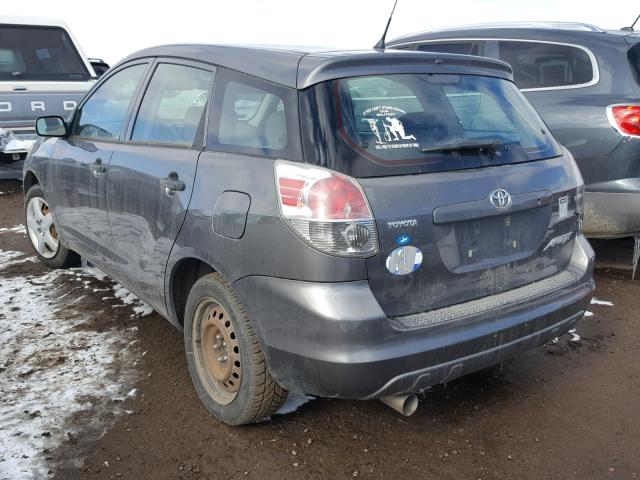 2T1KR32E57C659202 - 2007 TOYOTA COROLLA MA GRAY photo 3