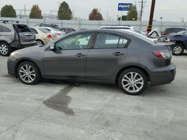 JM1BL1S61A1158463 - 2010 MAZDA 3 S GRAY photo 10