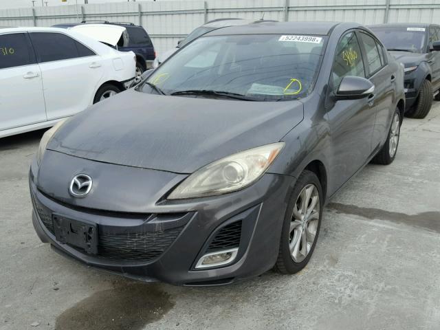 JM1BL1S61A1158463 - 2010 MAZDA 3 S GRAY photo 2