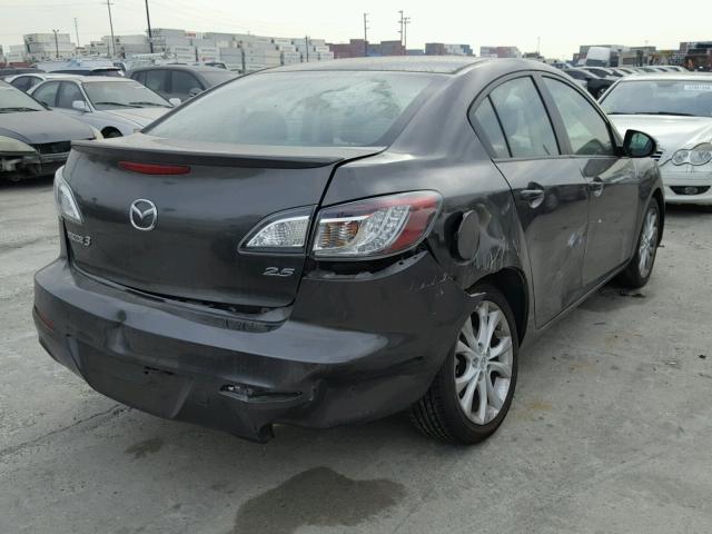 JM1BL1S61A1158463 - 2010 MAZDA 3 S GRAY photo 4