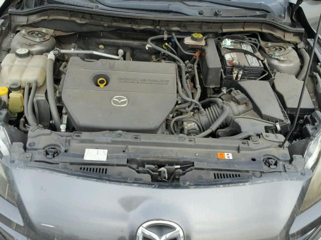 JM1BL1S61A1158463 - 2010 MAZDA 3 S GRAY photo 7