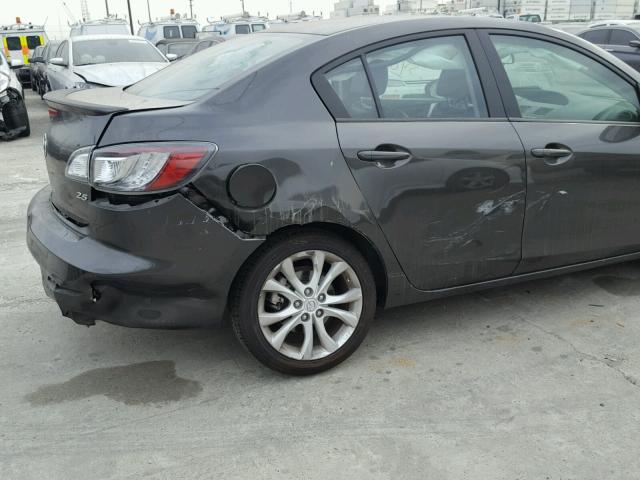 JM1BL1S61A1158463 - 2010 MAZDA 3 S GRAY photo 9