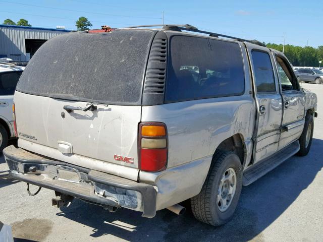 3GKEC16Z64G153416 - 2004 GMC YUKON XL C BEIGE photo 4