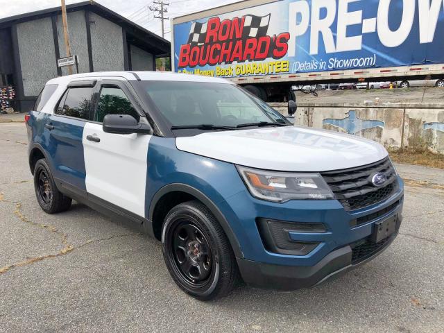 1FM5K8AR6GGA72359 - 2016 FORD EXPLORER P TWO TONE photo 1