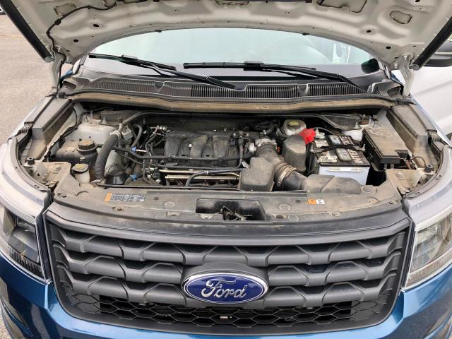 1FM5K8AR6GGA72359 - 2016 FORD EXPLORER P TWO TONE photo 10