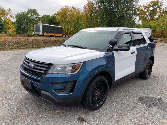 1FM5K8AR6GGA72359 - 2016 FORD EXPLORER P TWO TONE photo 2