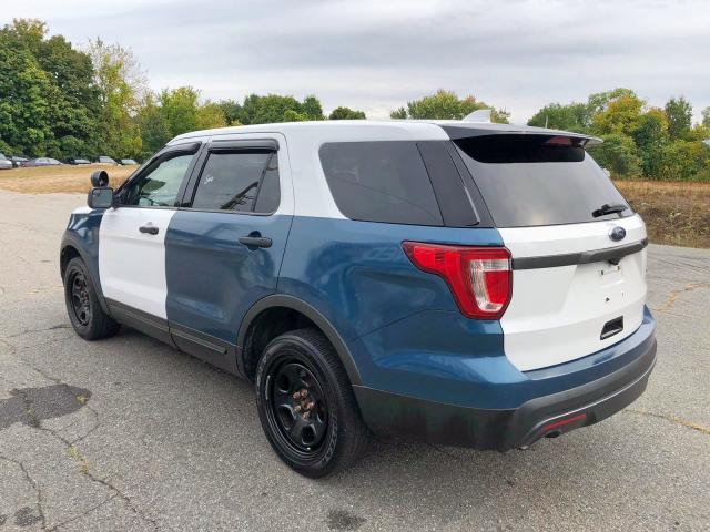 1FM5K8AR6GGA72359 - 2016 FORD EXPLORER P TWO TONE photo 3