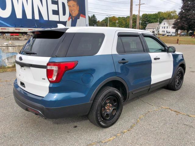 1FM5K8AR6GGA72359 - 2016 FORD EXPLORER P TWO TONE photo 4