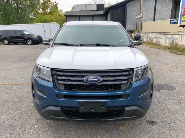 1FM5K8AR6GGA72359 - 2016 FORD EXPLORER P TWO TONE photo 5