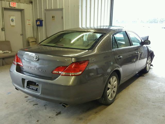 4T1BK36B96U161571 - 2006 TOYOTA AVALON XL GRAY photo 4