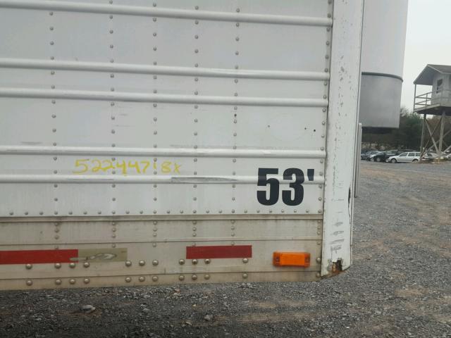 1UYVS2535VM276528 - 1997 UTILITY TRAILER WHITE photo 8