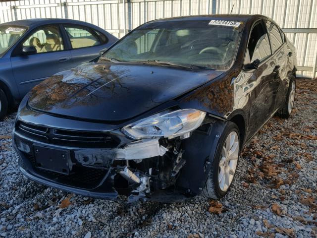 1C3CDFBA0DD309951 - 2013 DODGE DART SXT BLACK photo 2