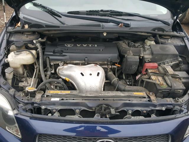 JTKDE177970194574 - 2007 TOYOTA SCION TC 蓝色 照片 7