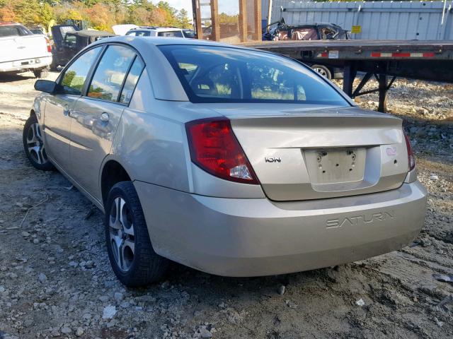 1G8AL52F45Z119080 - 2005 SATURN ION LEVEL BEIGE photo 3