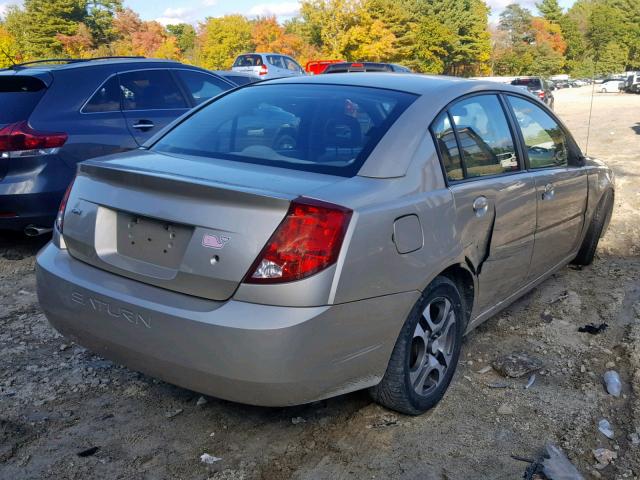 1G8AL52F45Z119080 - 2005 SATURN ION LEVEL BEIGE photo 4