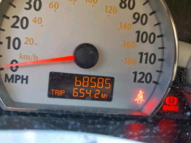 1G8AL52F45Z119080 - 2005 SATURN ION LEVEL BEIGE photo 8