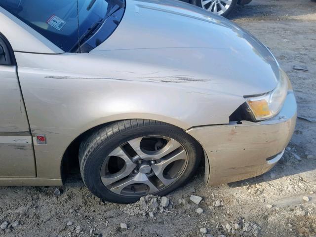 1G8AL52F45Z119080 - 2005 SATURN ION LEVEL BEIGE photo 9
