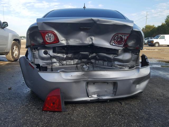 1G1ZB5EB9AF317775 - 2010 CHEVROLET MALIBU LS 银色 照片 9