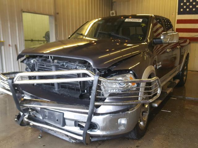 1C6RR7VM0FS555097 - 2015 RAM 1500 LARAM CHARCOAL photo 2