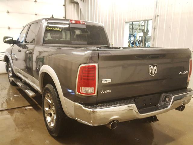 1C6RR7VM0FS555097 - 2015 RAM 1500 LARAM CHARCOAL photo 3