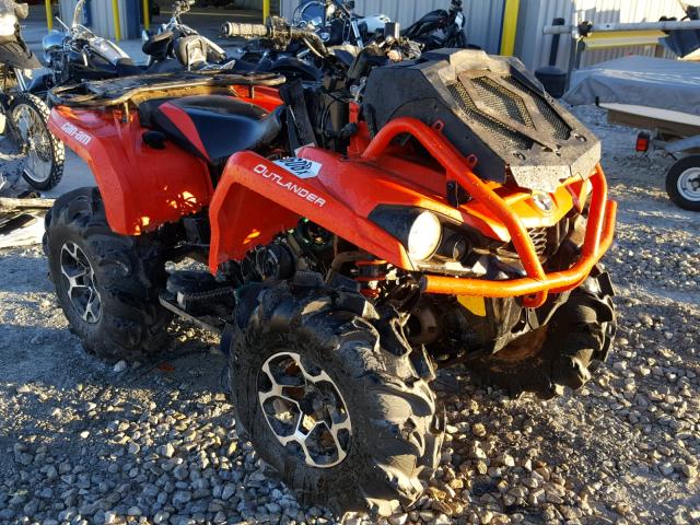 3JBLWAT44JJ000781 - 2018 CAN-AM OUTLANDER RED photo 1