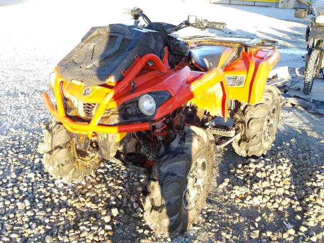 3JBLWAT44JJ000781 - 2018 CAN-AM OUTLANDER RED photo 2