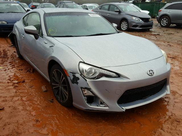 JF1ZNAA16D2729481 - 2013 TOYOTA SCION FR-S SILVER photo 1