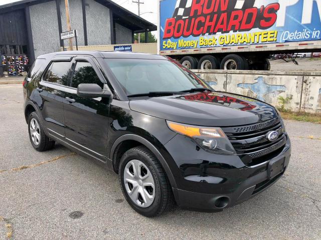 1FM5K8AR1EGC26666 - 2014 FORD EXPLORER P BLACK photo 1