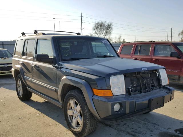 1J8HG48K28C101670 - 2008 JEEP COMMANDER BLUE photo 1