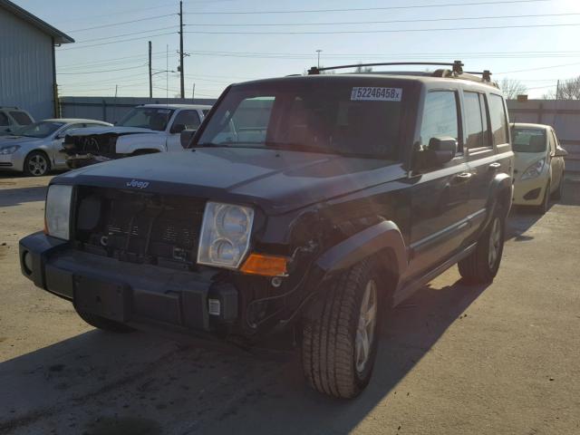 1J8HG48K28C101670 - 2008 JEEP COMMANDER BLUE photo 2