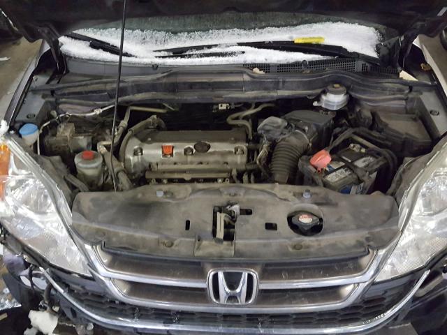 5J6RE4H7XBL035593 - 2011 HONDA CR-V EXL BROWN photo 7