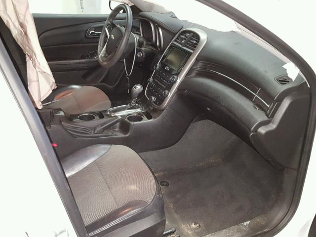 1G11C5SL4FU107191 - 2015 CHEVROLET MALIBU 1LT WHITE photo 5